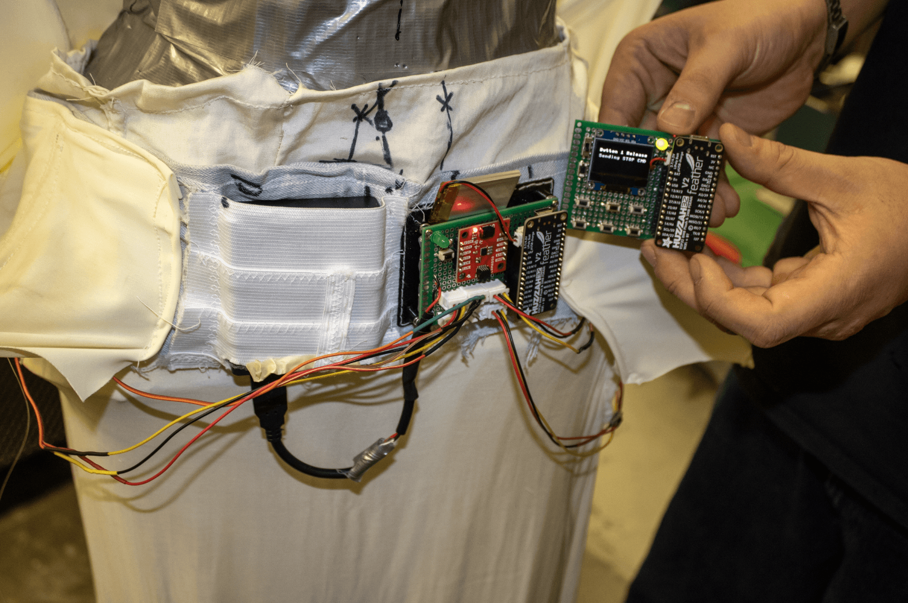Waist control module