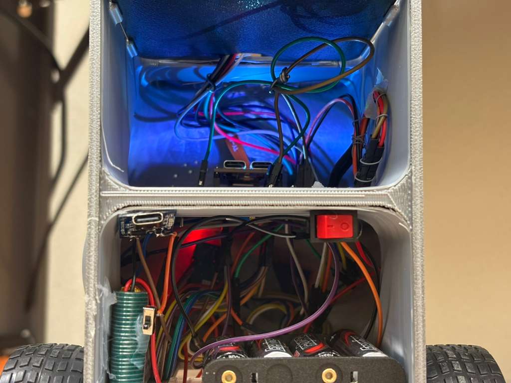 Electronics bay and wiring integration